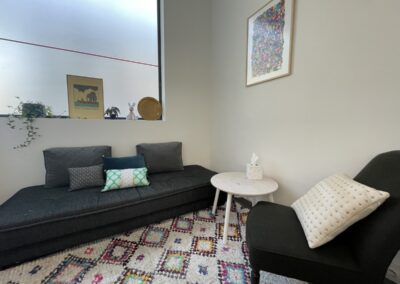 Espace détente du cabinet de psychologie TECC Lille Fives